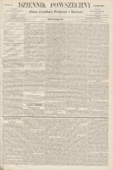 Dziennik Powszechny : Pismo Urzędowe, Polityczne i Naukowe. 1862, nr 264 (22 listopada)