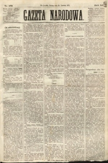 Gazeta Narodowa. 1872, nr 176