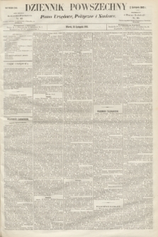 Dziennik Powszechny : Pismo Urzędowe, Polityczne i Naukowe. 1862, nr 266 (25 listopada)