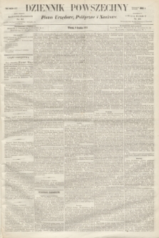 Dziennik Powszechny : Pismo Urzędowe, Polityczne i Naukowe. 1862, nr 277 (9 grudnia)