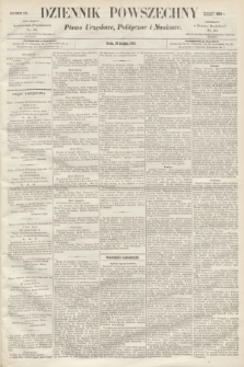Dziennik Powszechny : Pismo Urzędowe, Polityczne i Naukowe. 1862, nr 278 (10 grudnia)
