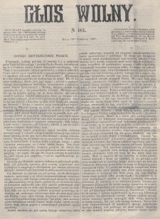 Głos Wolny. 1867, nr 161