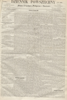 Dziennik Powszechny : Pismo Urzędowe, Polityczne i Naukowe. 1863, nr 5 (8 stycznia)