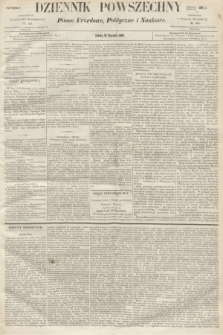 Dziennik Powszechny : Pismo Urzędowe, Polityczne i Naukowe. 1863, nr 7 (10 stycznia)