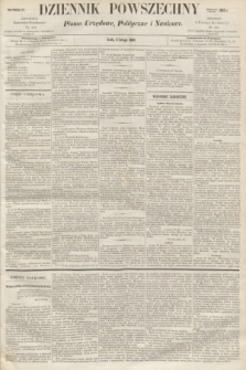 Dziennik Powszechny : Pismo Urzędowe, Polityczne i Naukowe. 1863, nr 27 (4 lutego)