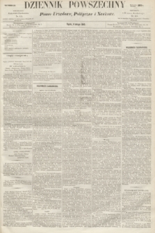 Dziennik Powszechny : Pismo Urzędowe, Polityczne i Naukowe. 1863, nr 29 (6 lutego)