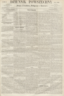 Dziennik Powszechny : Pismo Urzędowe, Polityczne i Naukowe. 1863, nr 32 (10 lutego)