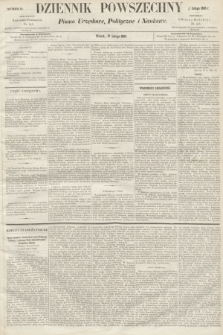 Dziennik Powszechny : Pismo Urzędowe, Polityczne i Naukowe. 1863, nr 38 (17 lutego)