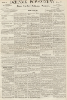 Dziennik Powszechny : Pismo Urzędowe, Polityczne i Naukowe. 1863, nr 44 (24 lutego)