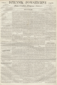 Dziennik Powszechny : Pismo Urzędowe, Polityczne i Naukowe. 1863, numer 46 (26 lutego)
