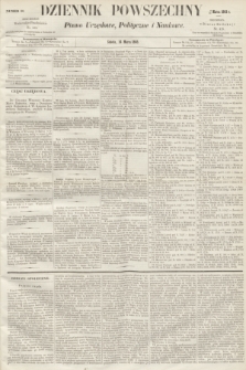 Dziennik Powszechny : Pismo Urzędowe, Polityczne i Naukowe. 1863, nr 60 (14 marca)