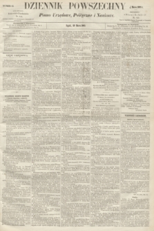 Dziennik Powszechny : Pismo Urzędowe, Polityczne i Naukowe. 1863, nr 65 (20 marca)