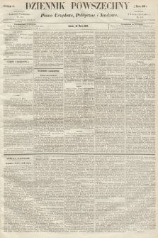 Dziennik Powszechny : Pismo Urzędowe, Polityczne i Naukowe. 1863, nr 66 (21 marca)