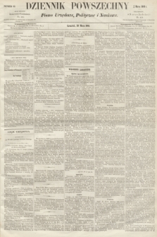 Dziennik Powszechny : Pismo Urzędowe, Polityczne i Naukowe. 1863, nr 69 (26 marca)