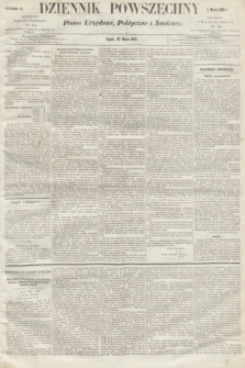 Dziennik Powszechny : Pismo Urzędowe, Polityczne i Naukowe. 1863, nr 70 (27 marca)