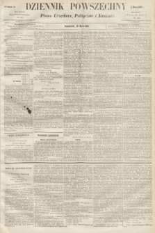 Dziennik Powszechny : Pismo Urzędowe, Polityczne i Naukowe. 1863, nr 72 (30 marca)