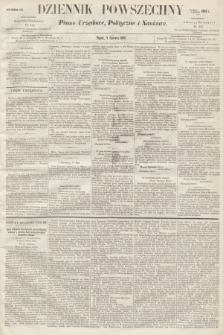 Dziennik Powszechny : Pismo Urzędowe, Polityczne i Naukowe. 1863, nr 125 (5 czerwca)