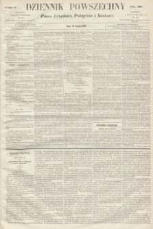 Dziennik Powszechny : Pismo Urzędowe, Polityczne i Naukowe. 1863, nr 129 (10 czerwca)