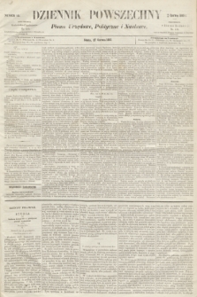 Dziennik Powszechny : Pismo Urzędowe, Polityczne i Naukowe. 1863, nr 144 (27 czerwca)