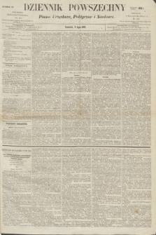 Dziennik Powszechny : Pismo Urzędowe, Polityczne i Naukowe. 1863, nr 153 (9 lipca)