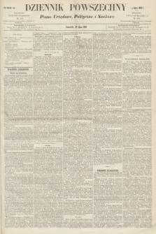 Dziennik Powszechny : Pismo Urzędowe, Polityczne i Naukowe. 1863, nr 159 (16 lipca)