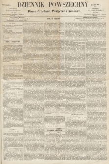 Dziennik Powszechny : Pismo Urzędowe, Polityczne i Naukowe. 1863, nr 164 (22 lipca)