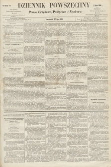 Dziennik Powszechny : Pismo Urzędowe, Polityczne i Naukowe. 1863, nr 168 (27 lipca)