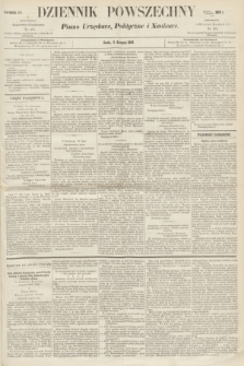 Dziennik Powszechny : Pismo Urzędowe, Polityczne i Naukowe. 1863, nr 176 (5 sierpnia)