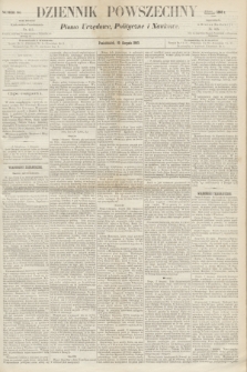 Dziennik Powszechny : Pismo Urzędowe, Polityczne i Naukowe. 1863, nr 180 (10 sierpnia)