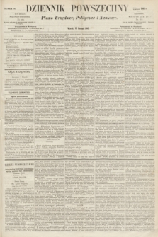 Dziennik Powszechny : Pismo Urzędowe, Polityczne i Naukowe. 1863, nr 181 (11 sierpnia)