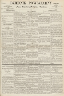 Dziennik Powszechny : Pismo Urzędowe, Polityczne i Naukowe. 1863, nr 187 (19 sierpnia)