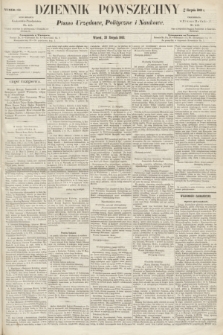 Dziennik Powszechny : Pismo Urzędowe, Polityczne i Naukowe. 1863, nr 192 (25 sierpnia)