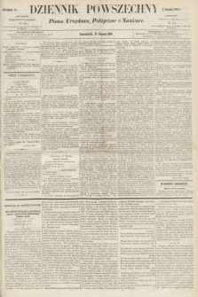 Dziennik Powszechny : Pismo Urzędowe, Polityczne i Naukowe. 1863, nr 197 (31 sierpnia)