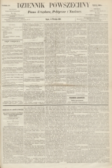 Dziennik Powszechny : Pismo Urzędowe, Polityczne i Naukowe. 1863, nr 201 (4 września)