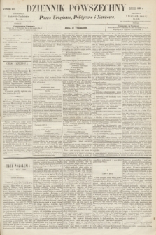 Dziennik Powszechny : Pismo Urzędowe, Polityczne i Naukowe. 1863, nr 207 (12 września)