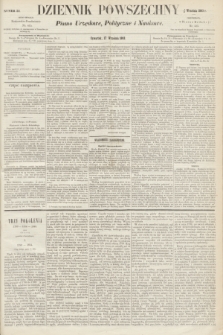 Dziennik Powszechny : Pismo Urzędowe, Polityczne i Naukowe. 1863, nr 211 (17 września)
