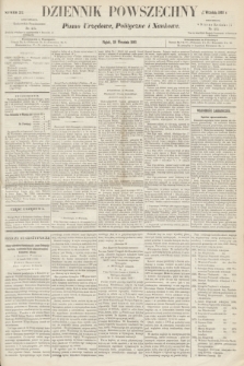 Dziennik Powszechny : Pismo Urzędowe, Polityczne i Naukowe. 1863, nr 212 (18 września)