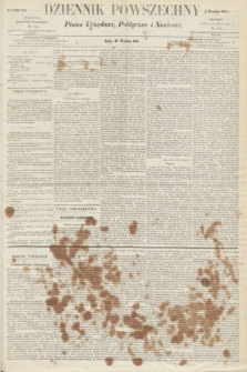Dziennik Powszechny : Pismo Urzędowe, Polityczne i Naukowe. 1863, nr 222 (30 września)