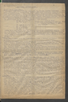 Komunikat Informacyjny OK RMP - WRN. 1943 (5 marca)