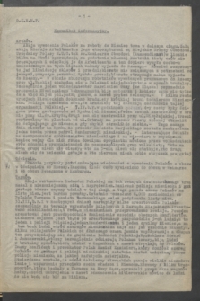 Komunikat Informacyjny OK RMP - WRN. 1943 (10 kwietnia)