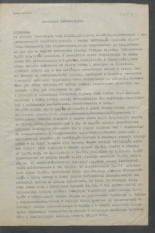 Komunikat Informacyjny OK RMP - WRN. 1943 (20 maja)