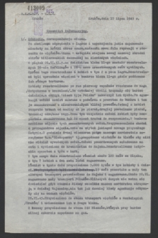 Komunikat Informacyjny OK RMP - WRN. 1943 (17 lipca)