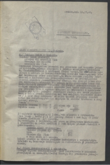 Komunikat Informacyjny OK RMP - WRN. 1944, nr 7 (14 kwietnia)