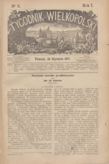 Tygodnik Wielkopolski. R.1, nr 3 (14 stycznia 1871)