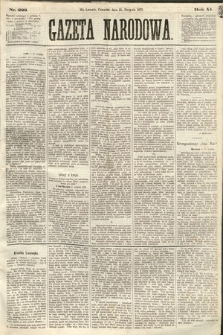 Gazeta Narodowa. 1872, nr 222