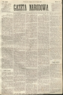 Gazeta Narodowa. 1872, nr 225