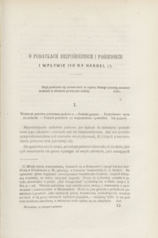 Ekonomista : pismo miesięczne poświęcone ekonomice, statystyce i administracji : z dodatkiem tygodniowym informacyjnym, pod nazwą Merkury. R.4, [z. 11/12] (listopad/grudzień 1868)