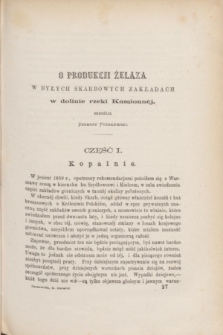 Ekonomista : pismo poświęcone ekonomice, statystyce i administracji. R.7, [z. 6] (czerwiec 1872) + wkładka