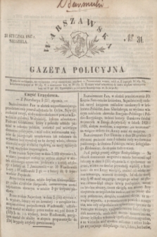 Warszawska Gazeta Policyjna. 1847, № 31 (31 stycznia)