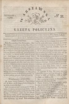 Warszawska Gazeta Policyjna. 1847, № 36 (5 lutego)